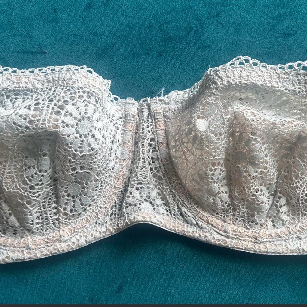 FP Movement by Free People Lace Bra in Cream